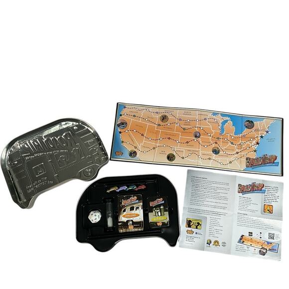 Daddy-O 2010 Road Trip Family Game Travel Themed Excellent Condition Fun Tin Van - Picture 8 of 15